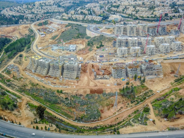 Acquisition Group in Jerusalem | Green Ramot – Construction works