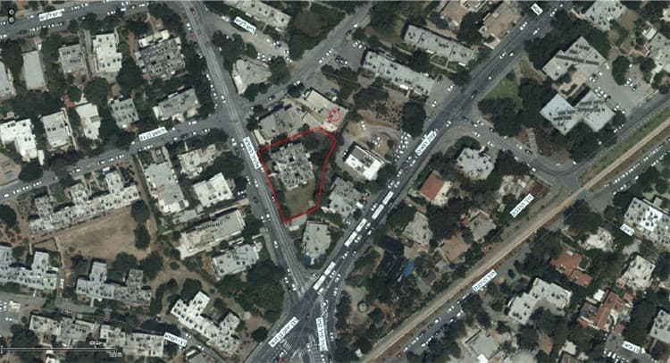 פרויקט תמ"א 38 בירושלים - אלעזר המודעי 4 - GIS