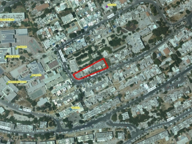פרויקט תמא 38 בירושלים - השומר 10, ירושלים - GIS