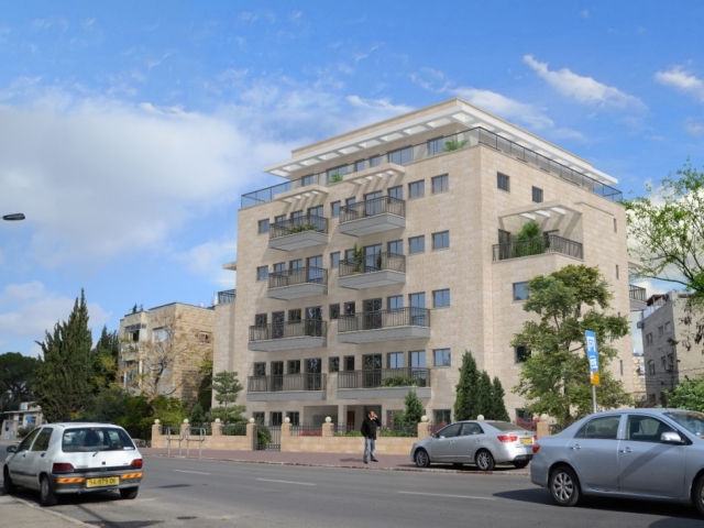 Elazar HaModa’i 4, Jérusalem – Après la mise en œuvre de Tama 38 projet