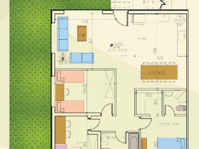 Aluma Verte – Plan d’appartement typique