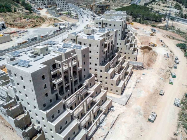 Groupe d’acquisition à Jérusalem | Ramot Vert – Travaux de construction