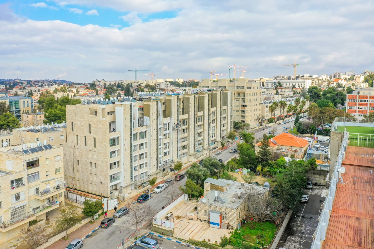 תמא 38  - ירושלים, רבקה 22 - בשלבי בנייה
