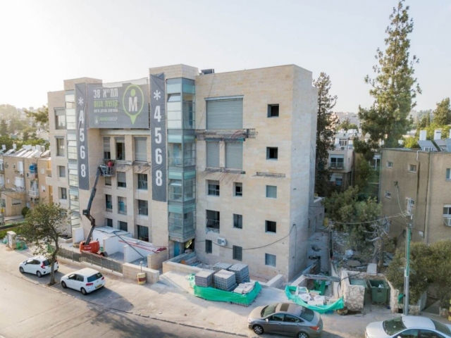 Ben Zakai 6, Jerusalem – TAMA 38 project in Jerusalem – Construction works