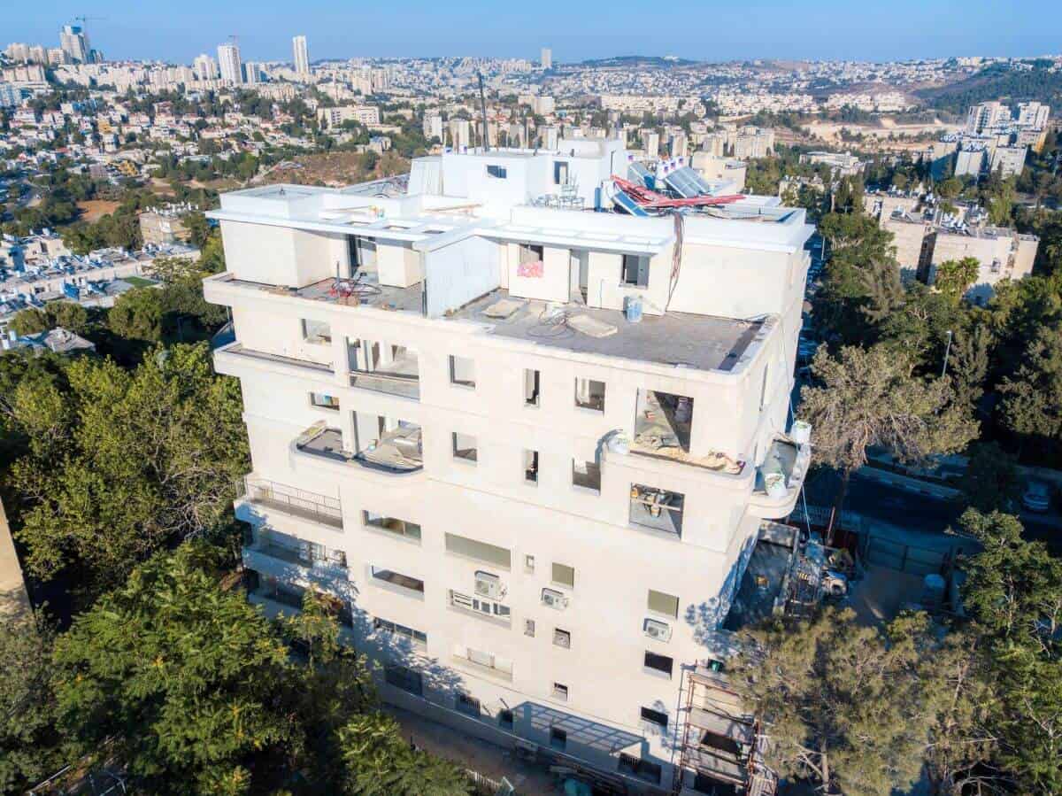 TAMA 38 project in Jerusalem – Dehomey 2 – Construction works
