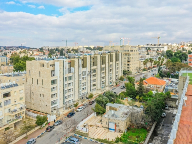 תמא 38  - ירושלים, רבקה 22 - בשלבי בנייה