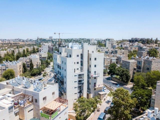 Shaul HaMelech 63, Jérusalem  – Projet TAMA 38 a Jérusalem - Travaux de construction