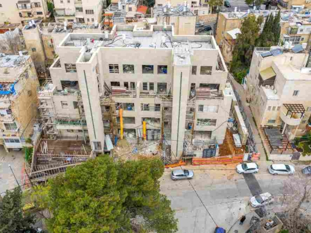 Aba Khilkiya 5, Jerusalem - Tama 38 project - Construction works