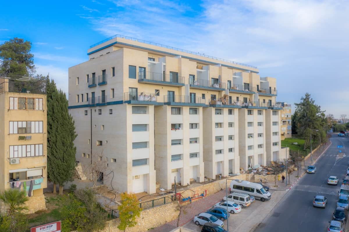 TAMA 38  in Jerusalem – Dehomey 10 – Construction works