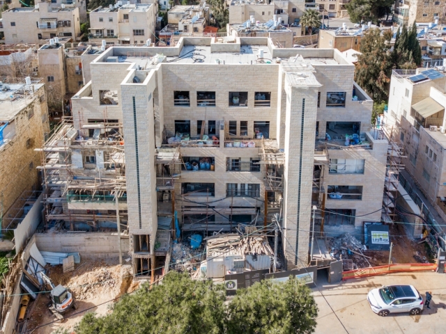 Aba Khilkiya 5, Jerusalem - Tama 38  Construction works