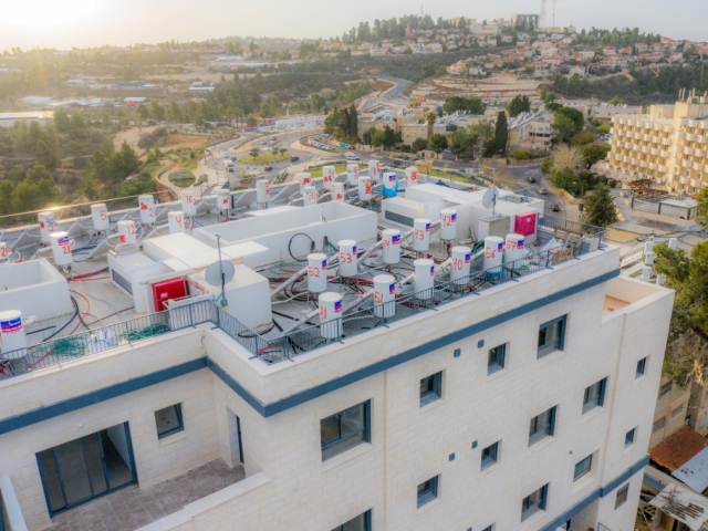TAMA 38 project in Jerusalem – Dehomey 10 – Construction works